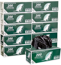 Load image into Gallery viewer, Commercial-Grade Dog Waste Station Bags - 10 Rolls of 200 Unscented Trash