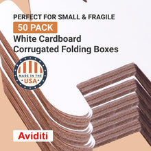 Load image into Gallery viewer, Bulk 50-Pack 5x5x5 Corrugated Boxes - Strong, Lightweight Shipping Solutions
