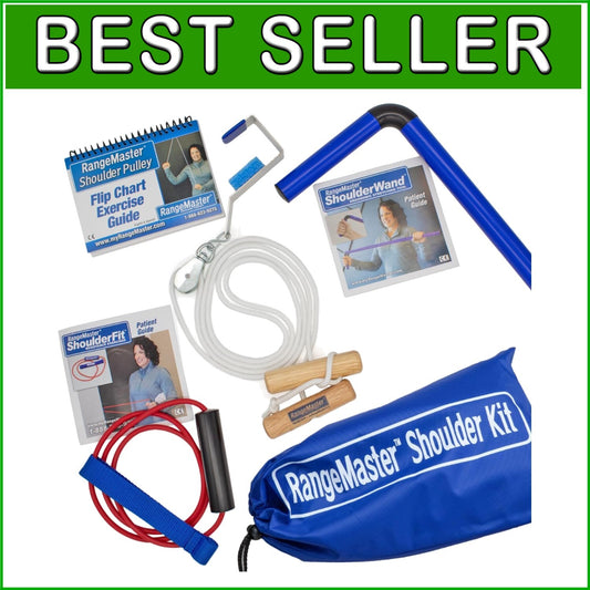 FSA/HSA Approved Shoulder Rehab Kit – Adjustable Pulley & Resistance Exercises