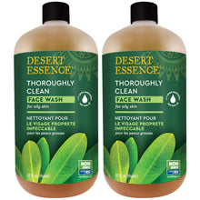 Load image into Gallery viewer, Thoroughly Clean Face Wash - 32 Fl Oz Pack of 2 - Tea Tree Oil &amp; Essential Oils
