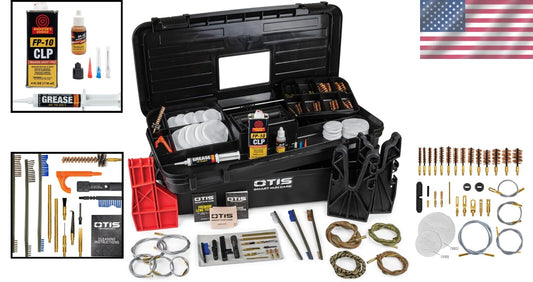 Multi-Caliber Cleaning Kit with Portable Range Box & Shooter's Choice Chemicals