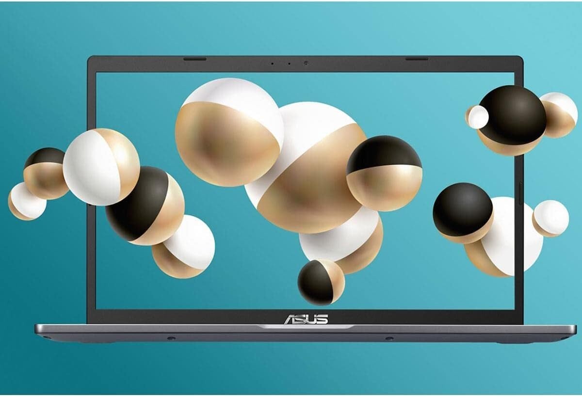 14 Inch ASUS VivoBook 14 Laptop - Fast Intel i3, 4GB RAM, 128GB SSD, Slate Grey