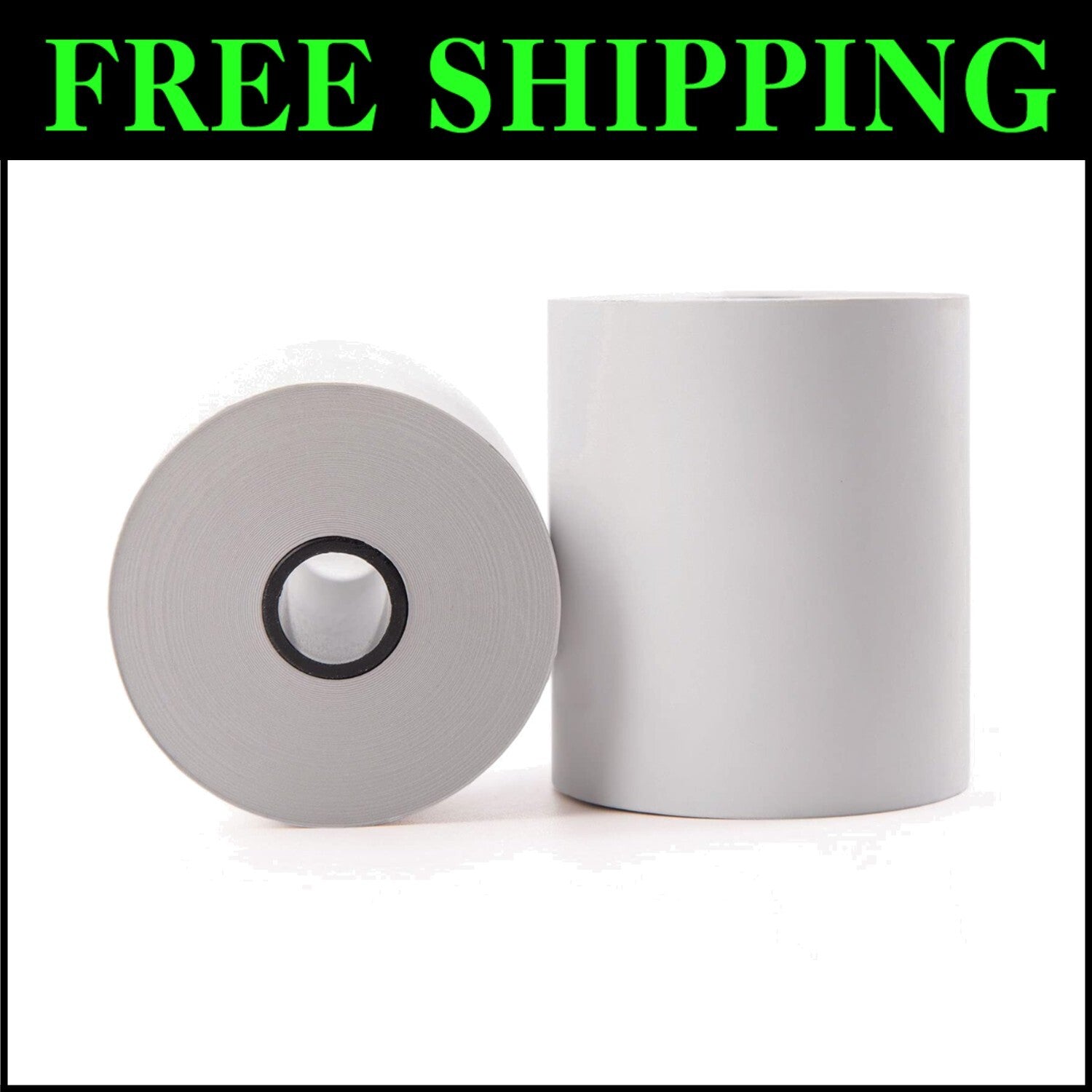 BPA-Free Thermal Receipt Paper Rolls for POS - 3 1/8” x 230’ – 30 Rolls
