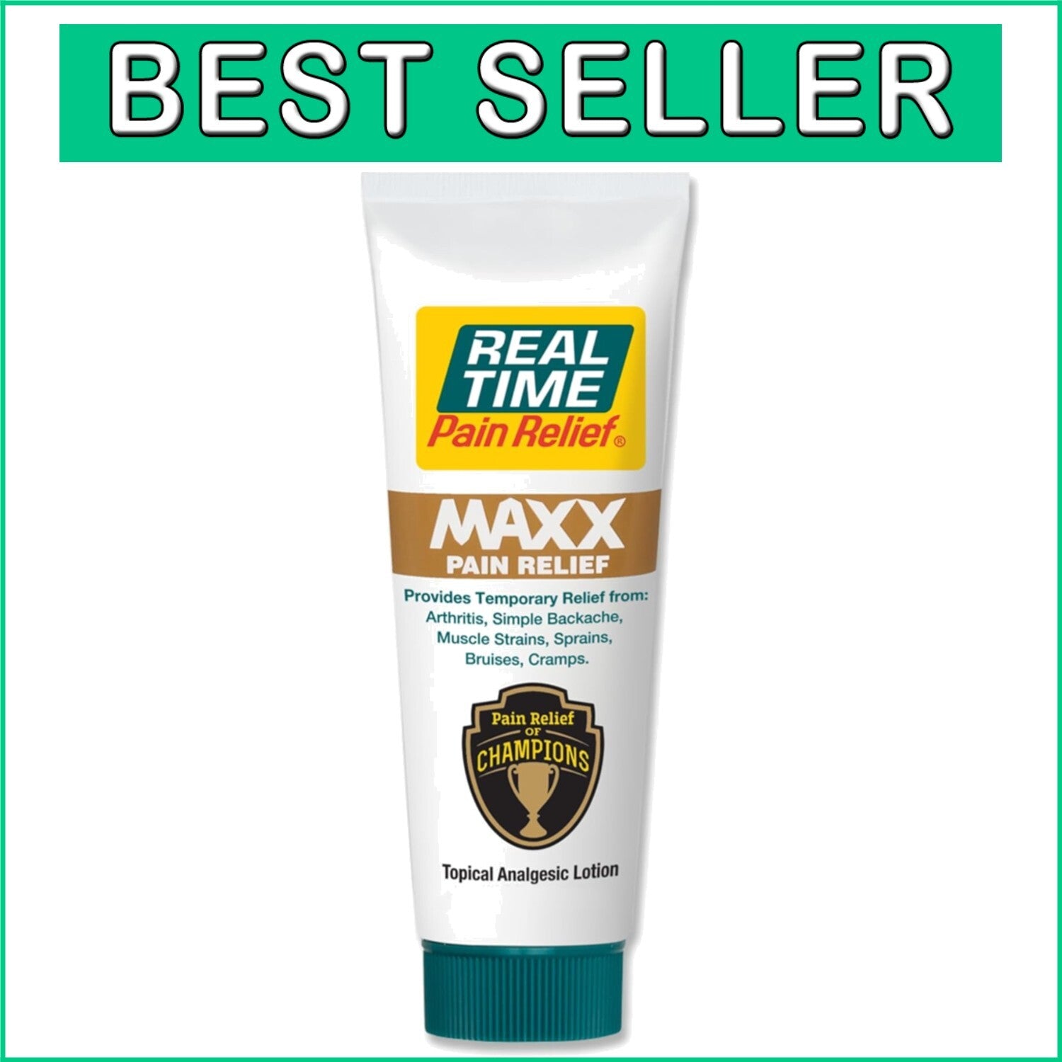 7oz Natural Formula for Muscle Pain & Arthritis Relief - Soothing & Effective