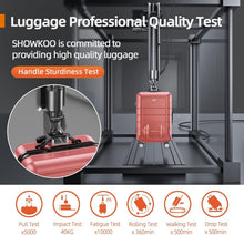 Load image into Gallery viewer, Lightweight Expandable Luggage Set with TSA Lock - Elegant Rose Gold Collection