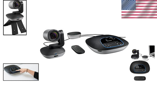 All-in-One USB Video Conferencing System with 1080p HD Display and Speakerphone
