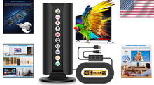 Load image into Gallery viewer, Superior 4K HD TV Antenna - 1800+ Mile Range, Outdoor/Indoor Use, Easy Install