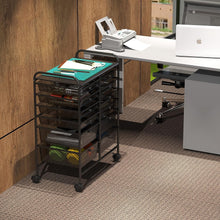 Load image into Gallery viewer, Versatile 12 Drawer Utility Cart with Locking Wheels - Perfect for Crafting