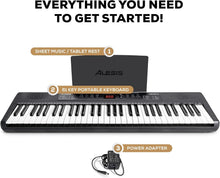 Load image into Gallery viewer, Portable 61-Key Melody MK4 Digital Piano with Built-in Speakers &amp; Music Stand
