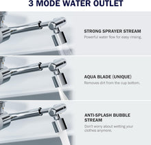 Load image into Gallery viewer, Lead-Free Brass Faucet Extender with Water Filtration - Perfect for Family Use