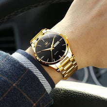 Load image into Gallery viewer, Elegant Luminous Men’s Watch with Day-Date Function &amp; Scratch-Resistant Design
