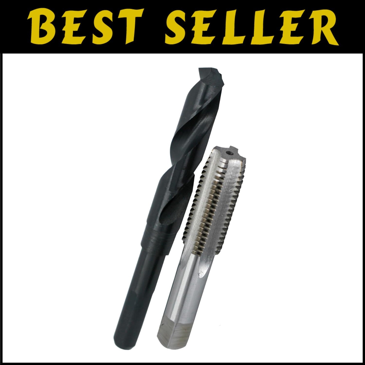 Professional 1"-10 HSS Tapping Set with Black Oxide Drill Bit - Ultimate Kit