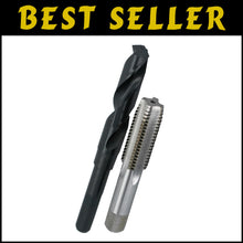 Load image into Gallery viewer, Professional 1"-10 HSS Tapping Set with Black Oxide Drill Bit - Ultimate Kit