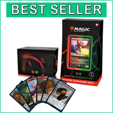 Load image into Gallery viewer, Ultimate Red-Green Commander Deck: Magic's Draconic Destruction for Teens 13+