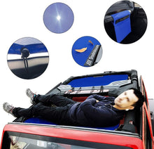 Load image into Gallery viewer, Premium Double Layered UV Blocking Jeep Sun Shade - JKU Roof Cover (2007-2018)