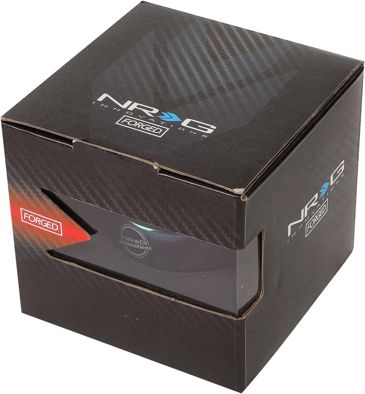 Universal 6-Bolt Steering Wheel Quick Release Kit - Black Body, Neo Chrome Ring