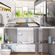 Load image into Gallery viewer, Stylish 10-Piece Bathroom Hardware Set - Brushed Nickel Finish, Safe Design