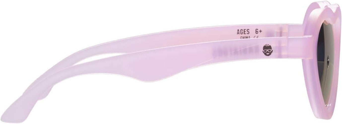 Adorable Heart-Shaped Kids Sunglasses – Polarized UV Protection & Flexible Fit