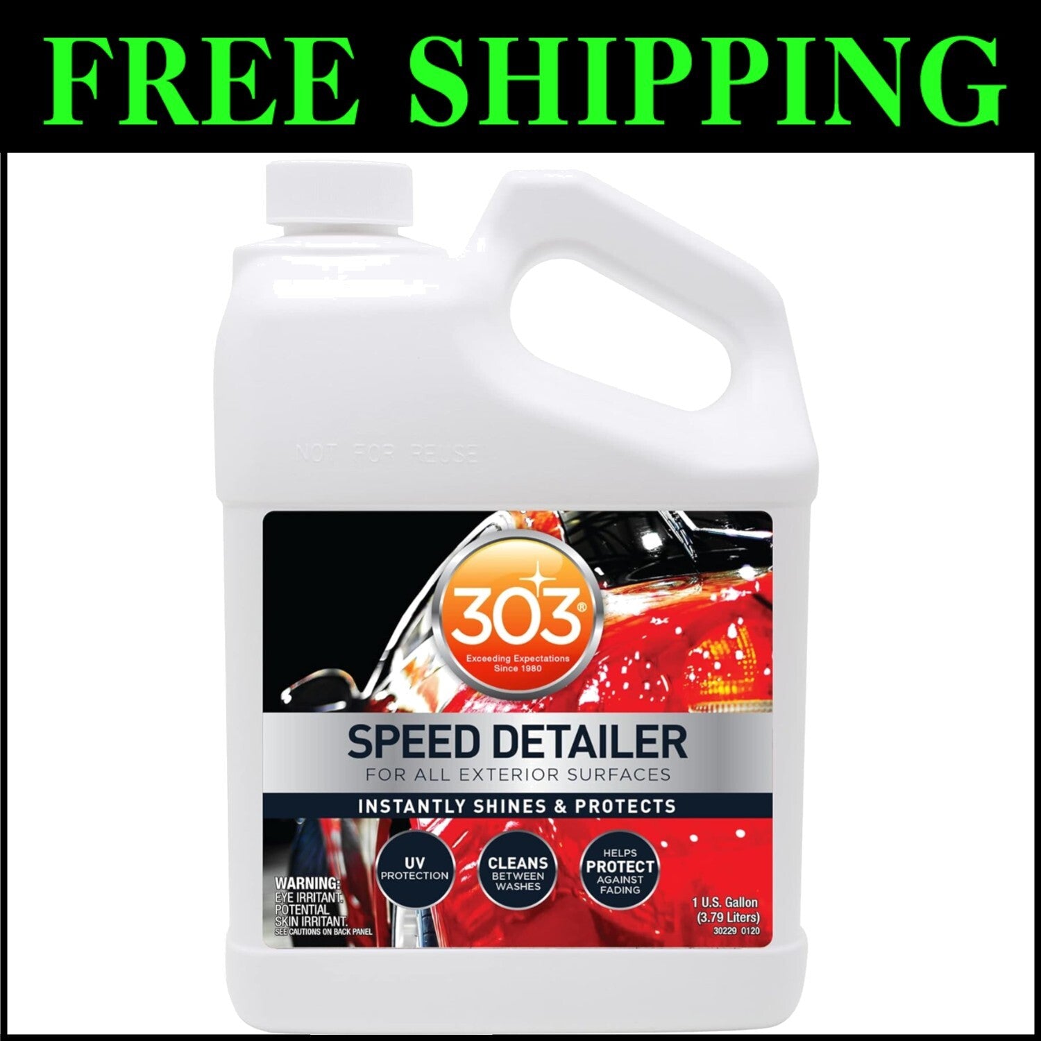 Premium Automotive Detailer - Cleans & Protects Surfaces - 1 Gallon Spray