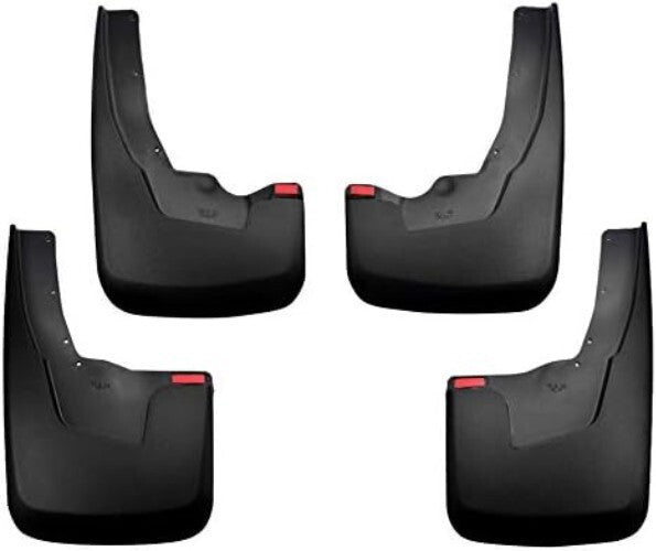 Durable ABS Mud Flaps Splash Guards Set for 2019-2024 Ram 1500 with Flares