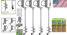 Load image into Gallery viewer, Multi-Purpose Ground Anchors - 18''/30'' Trampoline Stakes for Outdoor Safety