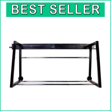 Load image into Gallery viewer, Portable and Expandable Tire Rack - Holds 400lbs, Easy Install for Garages