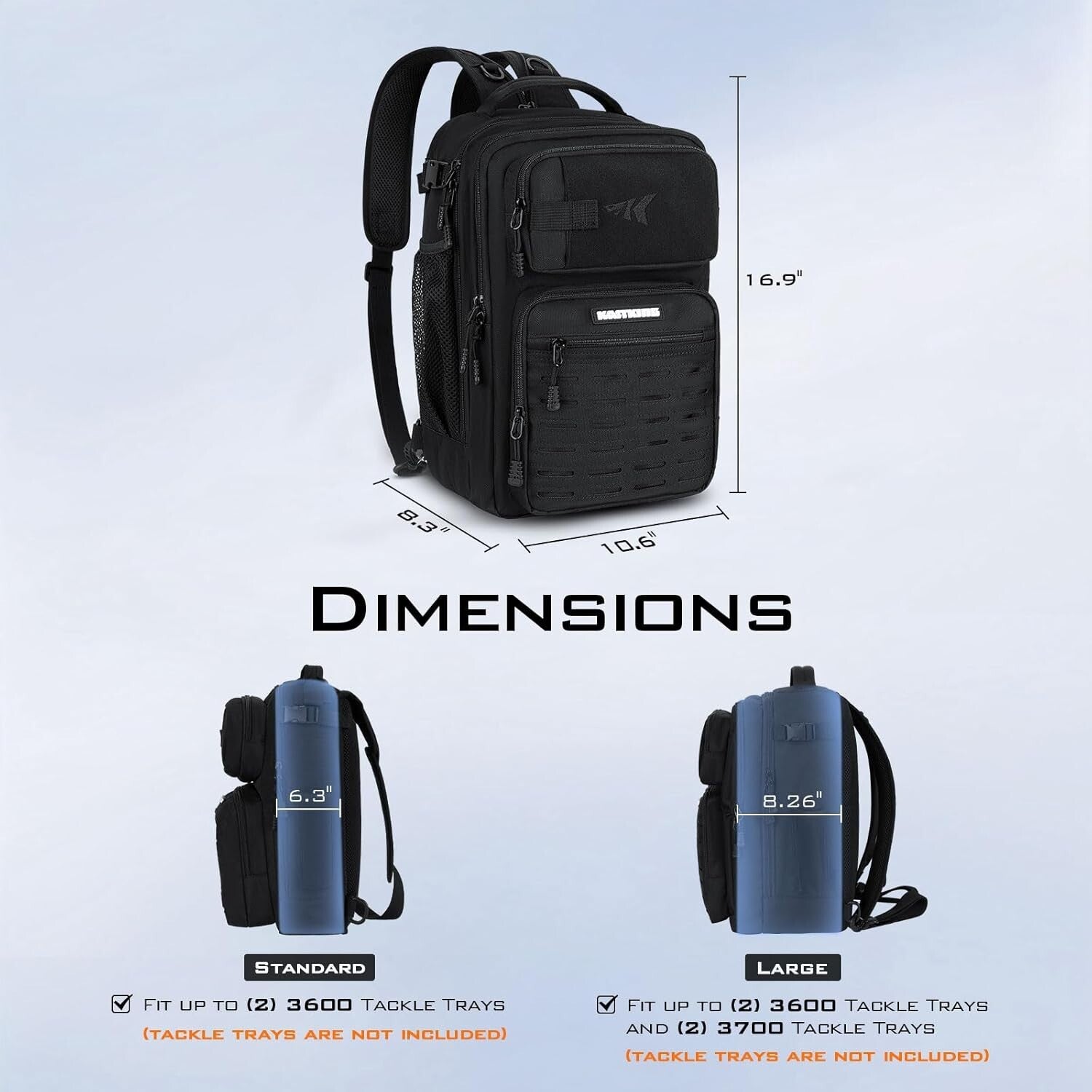 Lightweight Tactical Fishing Sling Bag: Durable Backpack for Adventurous Anglers