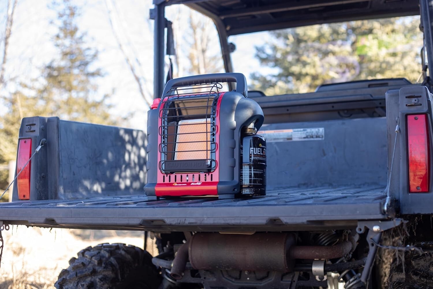 Safe & Efficient 4,000-9,000 BTU Propane Buddy Heater for Camping & Workshops