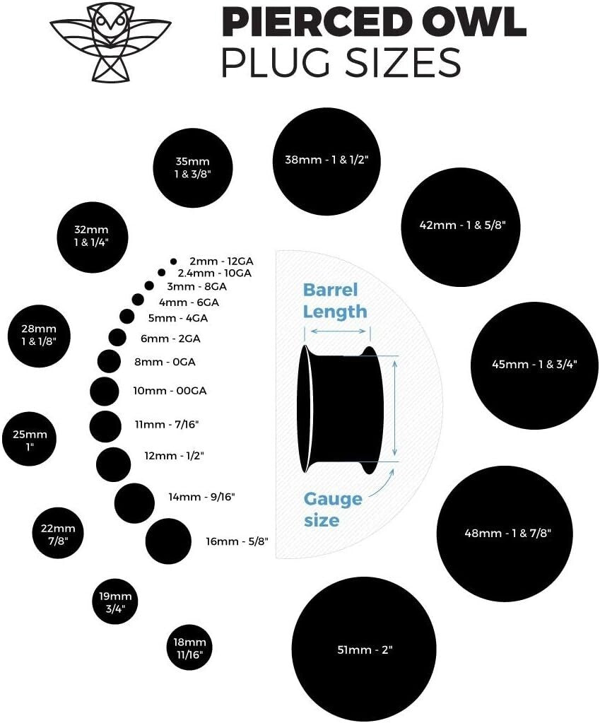 Elegant Jade Green Semi-Precious Keyhole Hanging Plug Earrings - Sold as a Pair