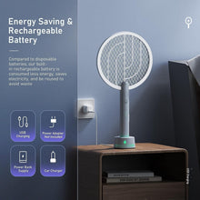 Load image into Gallery viewer, Dual-Function Electric Fly Swatter &amp; Mosquito Trap Lamp - Safe &amp; Eco-Friendly