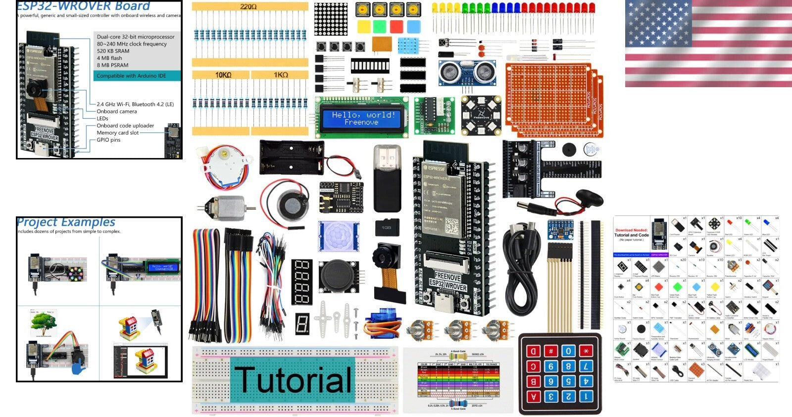 Advanced Robotics Project Kit with Dual-Core Processor & 795-Page Tutorial