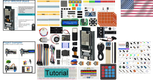Advanced Robotics Project Kit with Dual-Core Processor & 795-Page Tutorial