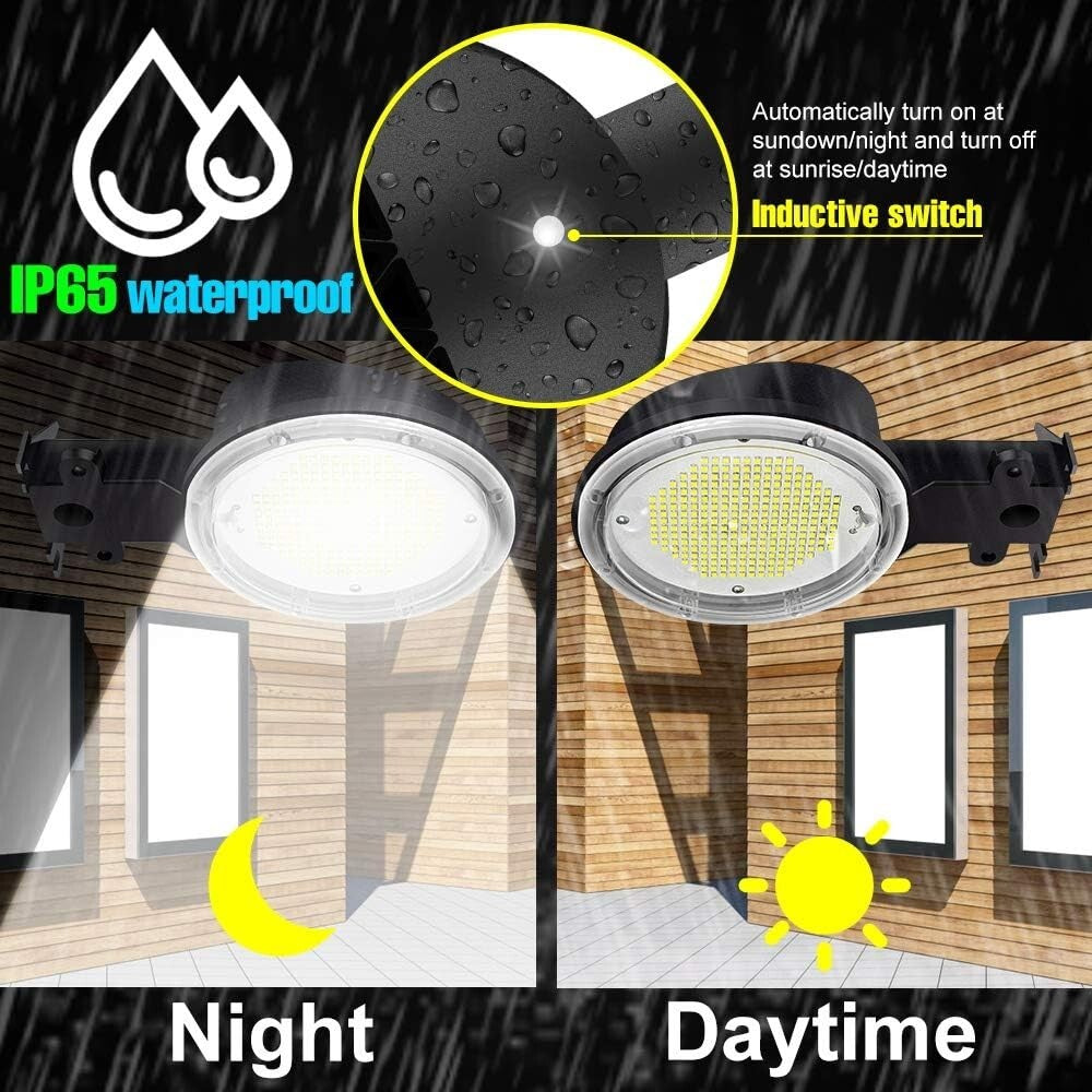 120W LED Outdoor Light with 18000 Lumens & Photocell Sensor - Waterproof Design