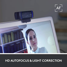 Load image into Gallery viewer, Stream with Professional Clarity: C920x Full HD Webcam with Light Correction