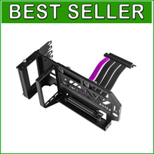 Load image into Gallery viewer, Vertical GPU Card Holder Kit V3 with PCIe 4.0 Riser Cable - ATX/mATX Compatible