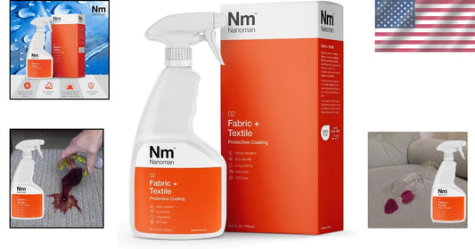 Invisible Fabric Protection Spray – Safe for All Textiles, Long-Lasting 750ml