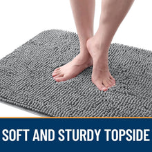 Load image into Gallery viewer, Non-Slip 70x24 Dog Door Mat - Absorbent Chenille for Muddy Paws &amp; Easy Clean