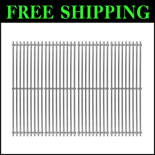 304 Stainless Steel 4-Pack Grill Grates Replacement for Broil King & Broil-Mate