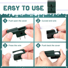 Load image into Gallery viewer, Versatile 100-Pack Male &amp; Female Vampire Electrical Plugs - Christmas Ready!