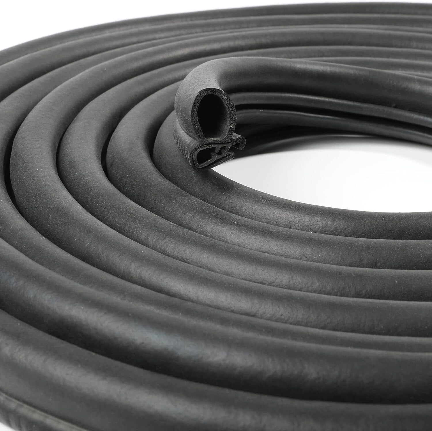 Flexible U-Shaped Rubber Seal Strip for Easy Installation - 30FT Length