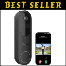 Load image into Gallery viewer, Smart Wireless Doorbell Camera: 2K Resolution, Battery/Wired Power, Alerts
