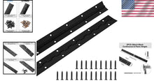 Load image into Gallery viewer, Versatile 30 Inch Stainless Steel Continuous Hinges - Black, 2 Pack Available
