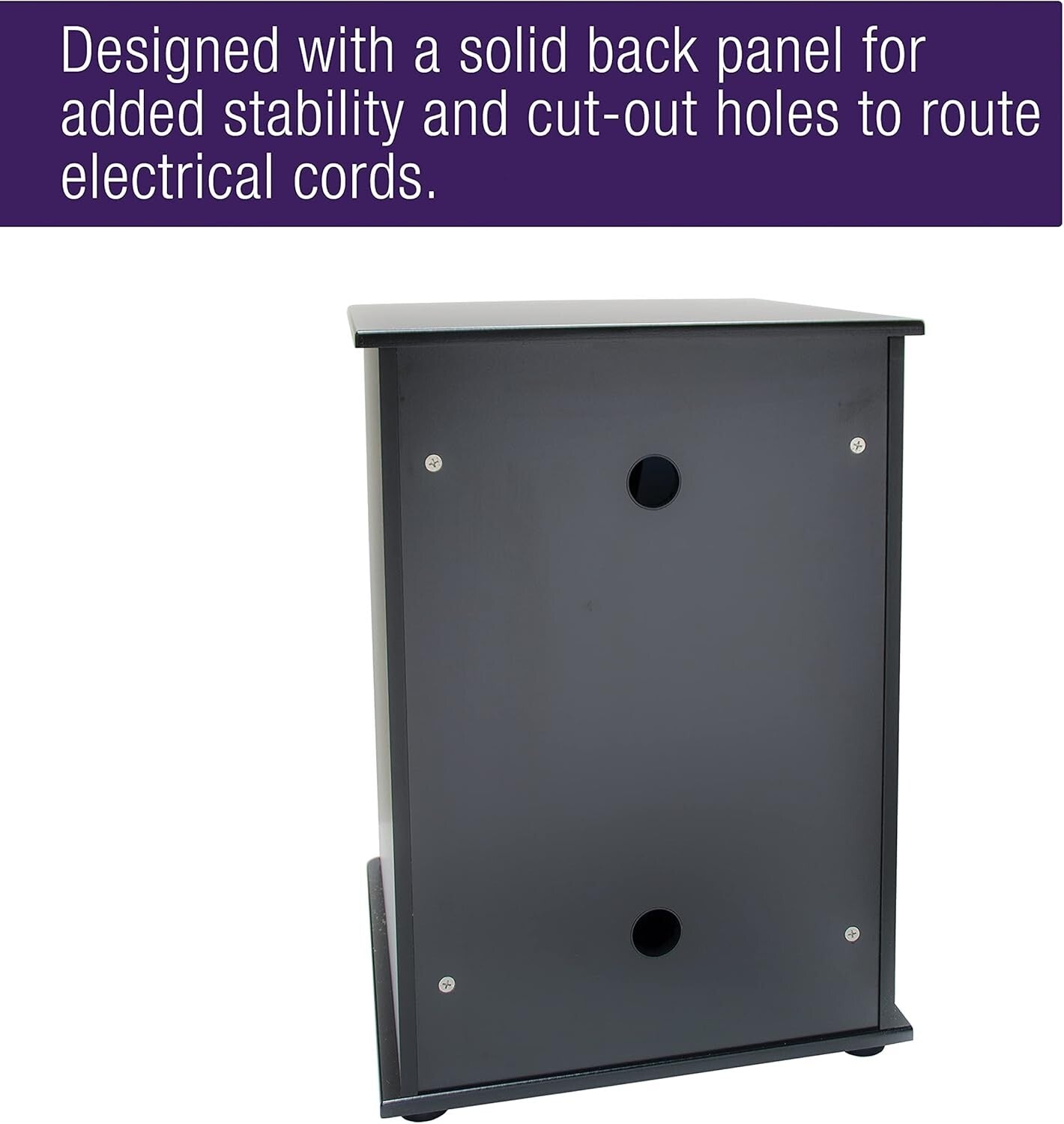 Durable 32 Gallon BioCube Aquarium Stand with Storage Shelf & Cord Management