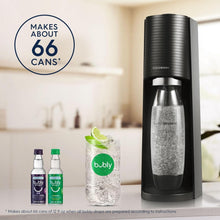 Load image into Gallery viewer, Eco-Friendly Sparkling Water Maker Bundle in Black - Create Custom Fizz at Home