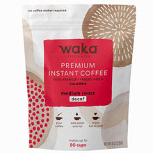 Load image into Gallery viewer, Vegan-Friendly Waka Instant Coffee - 100% Arabica, Perfect for Iced or Hot