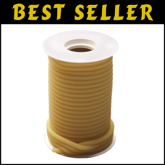 Seamless & Translucent Surgical Tube, 50' Roll, 1/4" ID, 1/2" OD – USA Made