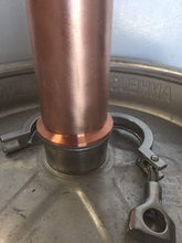 Load image into Gallery viewer, Versatile 2" Copper Tri Clamp Beer Keg Adapter with High-Temperature Silicone