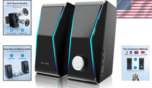 Load image into Gallery viewer, 4-Unit Bluetooth HiFi Speakers with Rich Bass Diaphragms &amp; Colorful RGB Lights