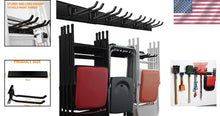 Load image into Gallery viewer, Space-Saving Garage Tool Organizer with Customizable Hook System - Easy Install