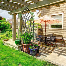 Load image into Gallery viewer, 2 Pack Large 75" x 31" Heavy-Duty Metal Garden Trellis for Climbing Plants
